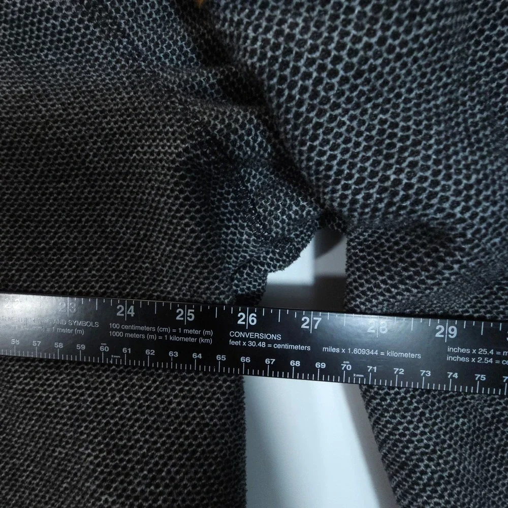 Orvis Pullover Mens XXL Gray Streetwear Sherpa Lined Quarter Zip Fleece Sweater‎